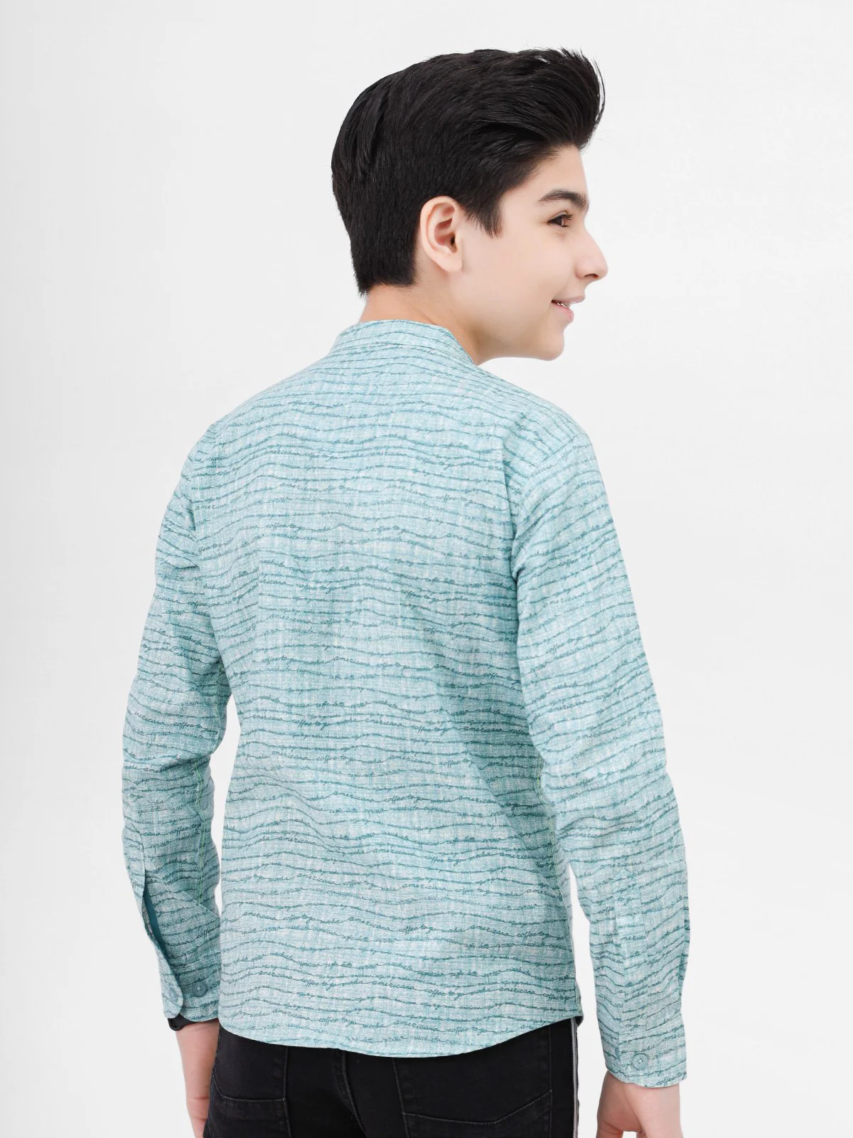 Boy's Teal Shirt - EBTS21-27353 - Image 3