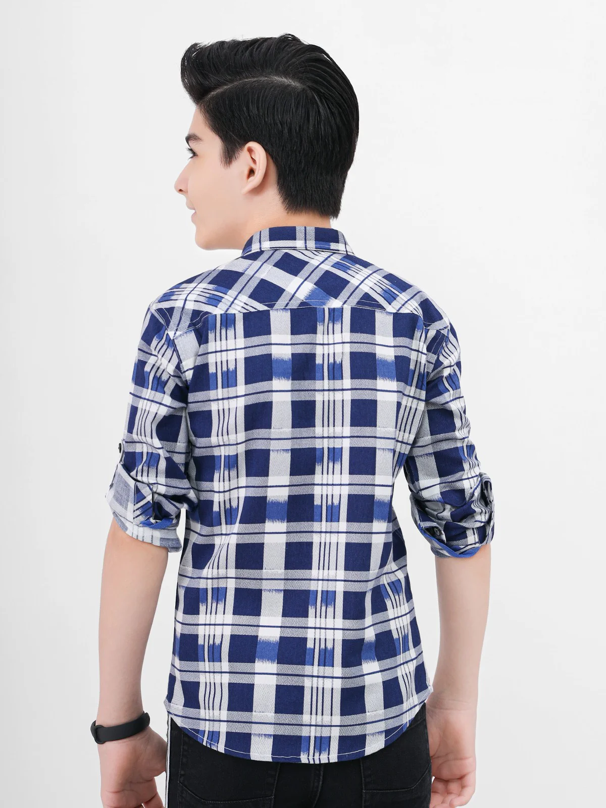 Boy's Blue Shirt - EBTS21-27355 - Image 3