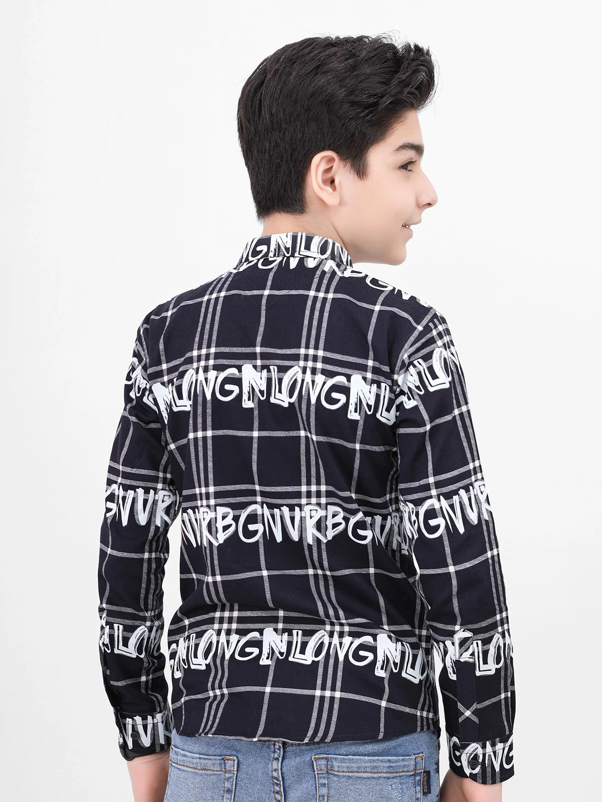 Boy's Black Shirt - EBTS21-27357 - Image 6