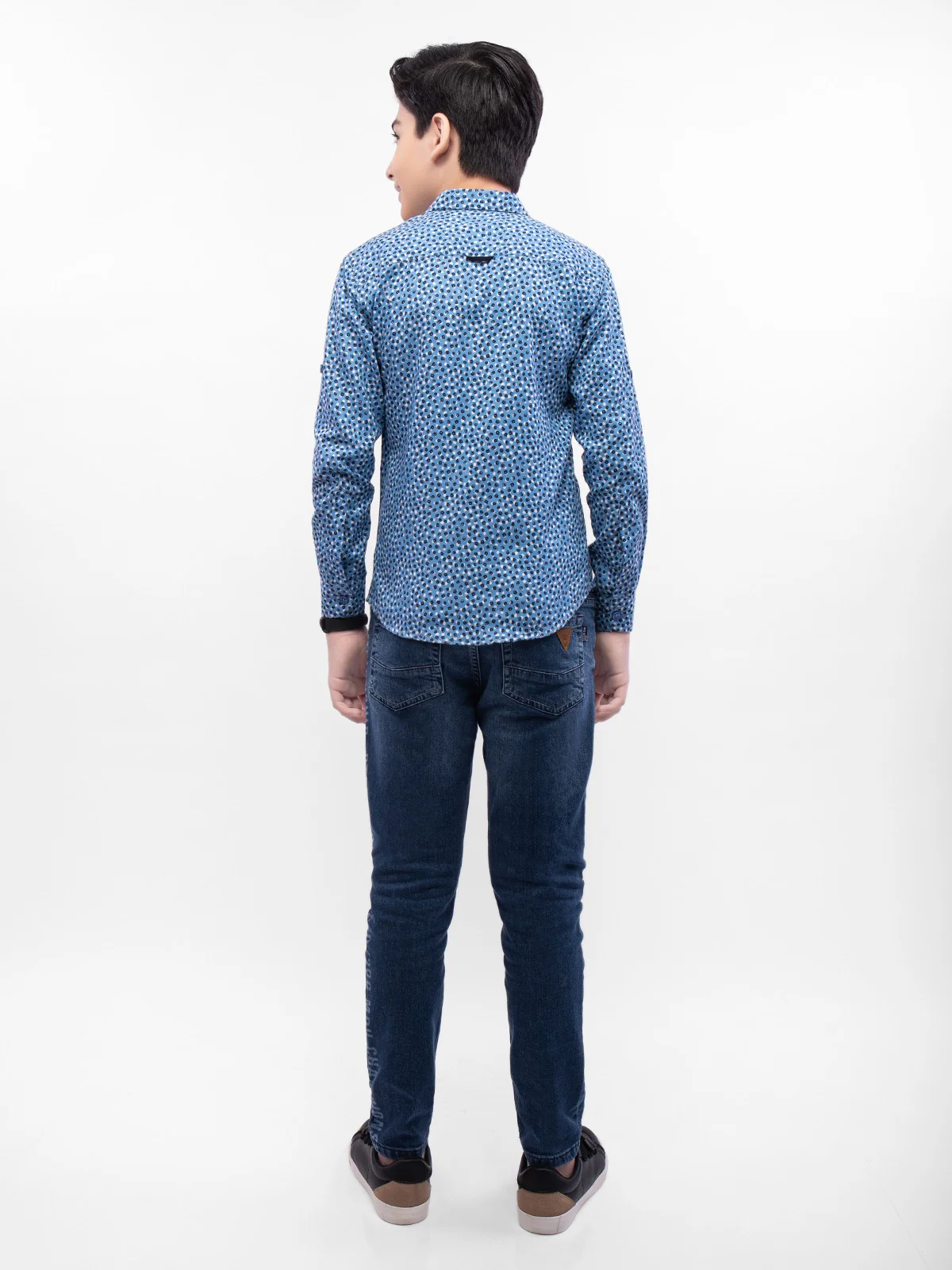 Boy's Blue Shirt - EBTS21-27358 - Image 4