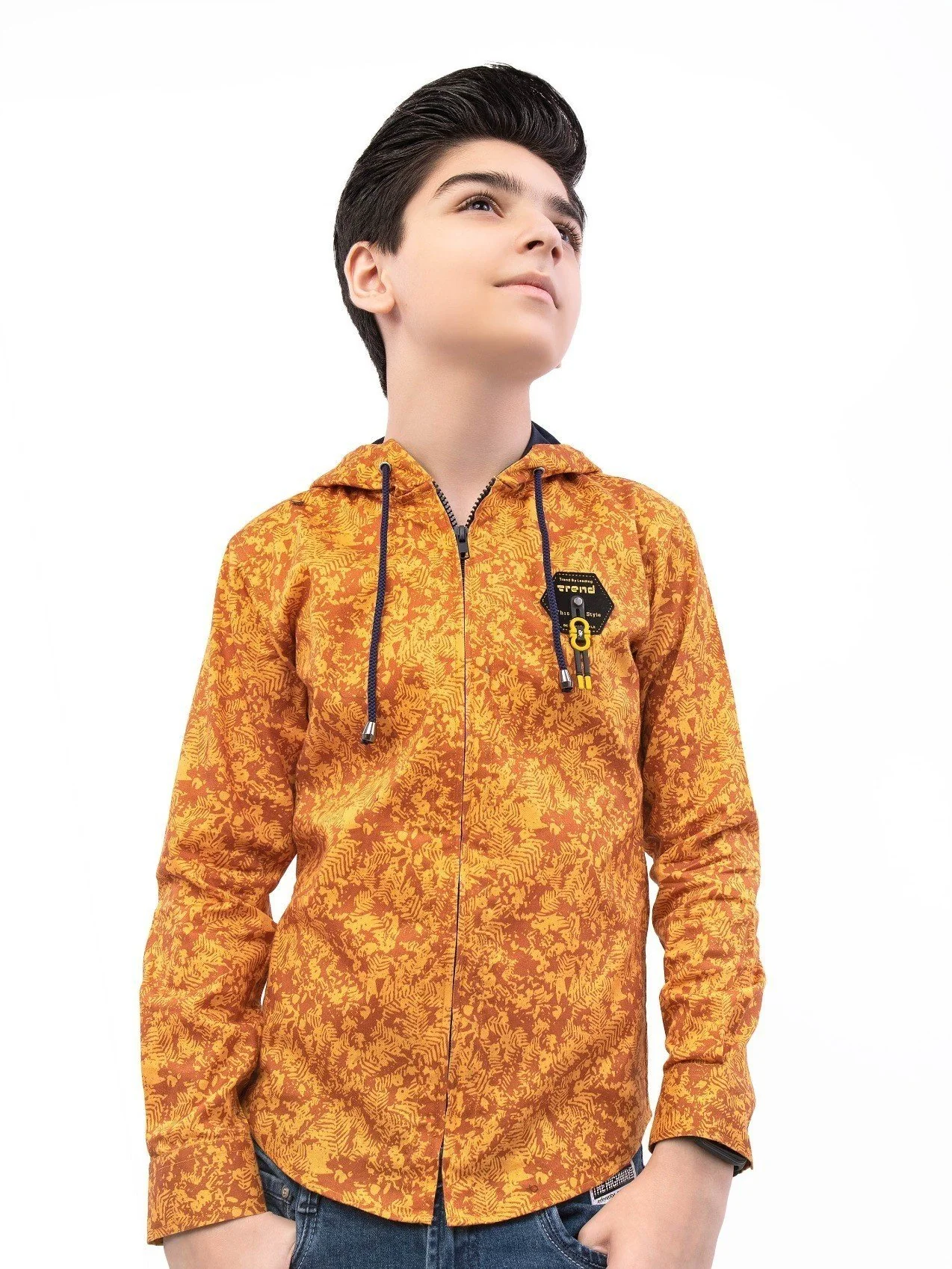 Boy's Golden Shirt - EBTS21-27363 - Image 2