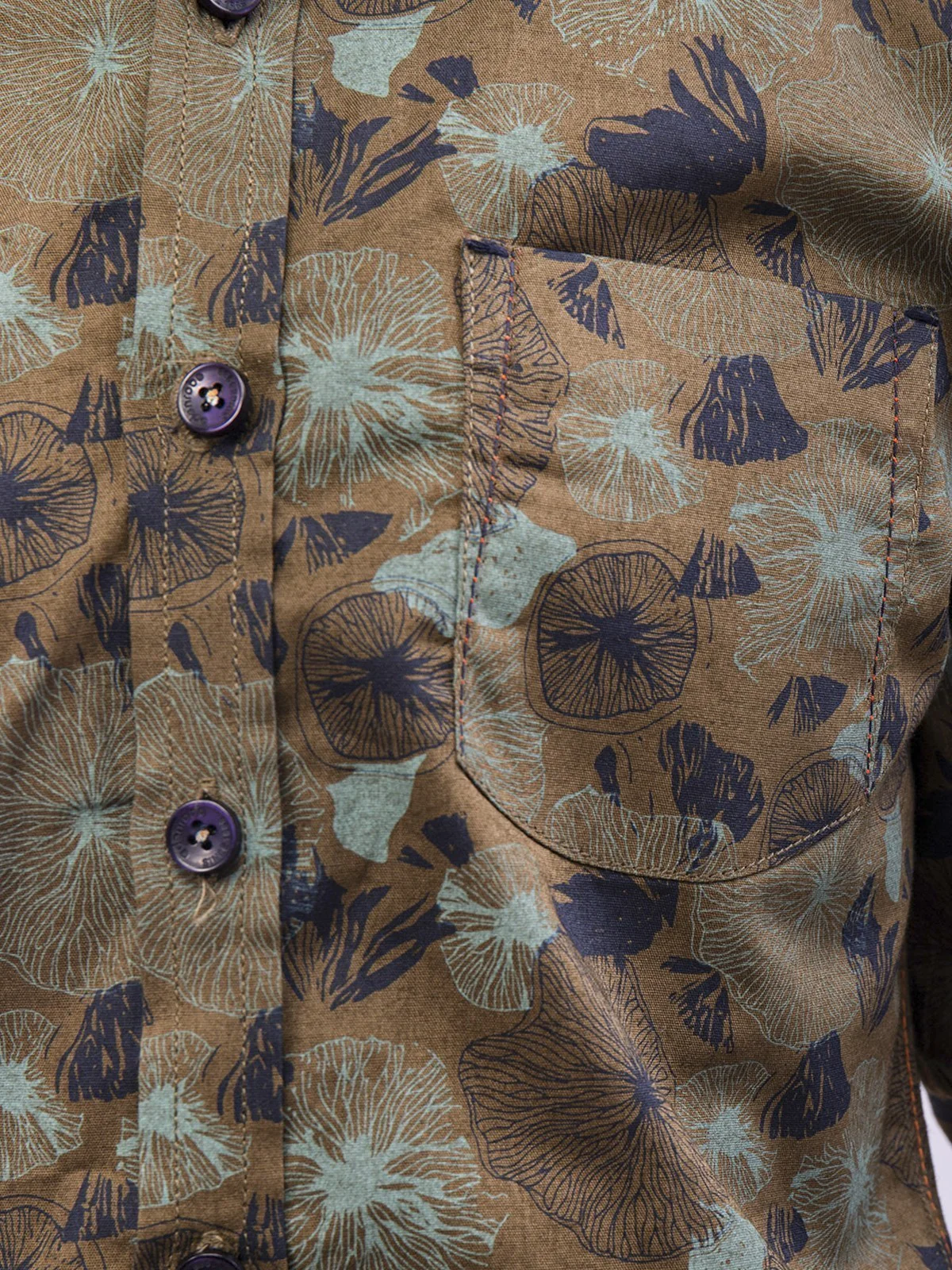 Boy's Dark Olive Shirt - EBTS21-27370 - Image 2