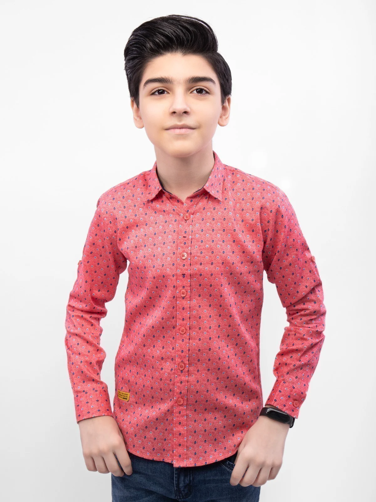Boy's Pink Shirt - EBTS21-27372 - Image 2