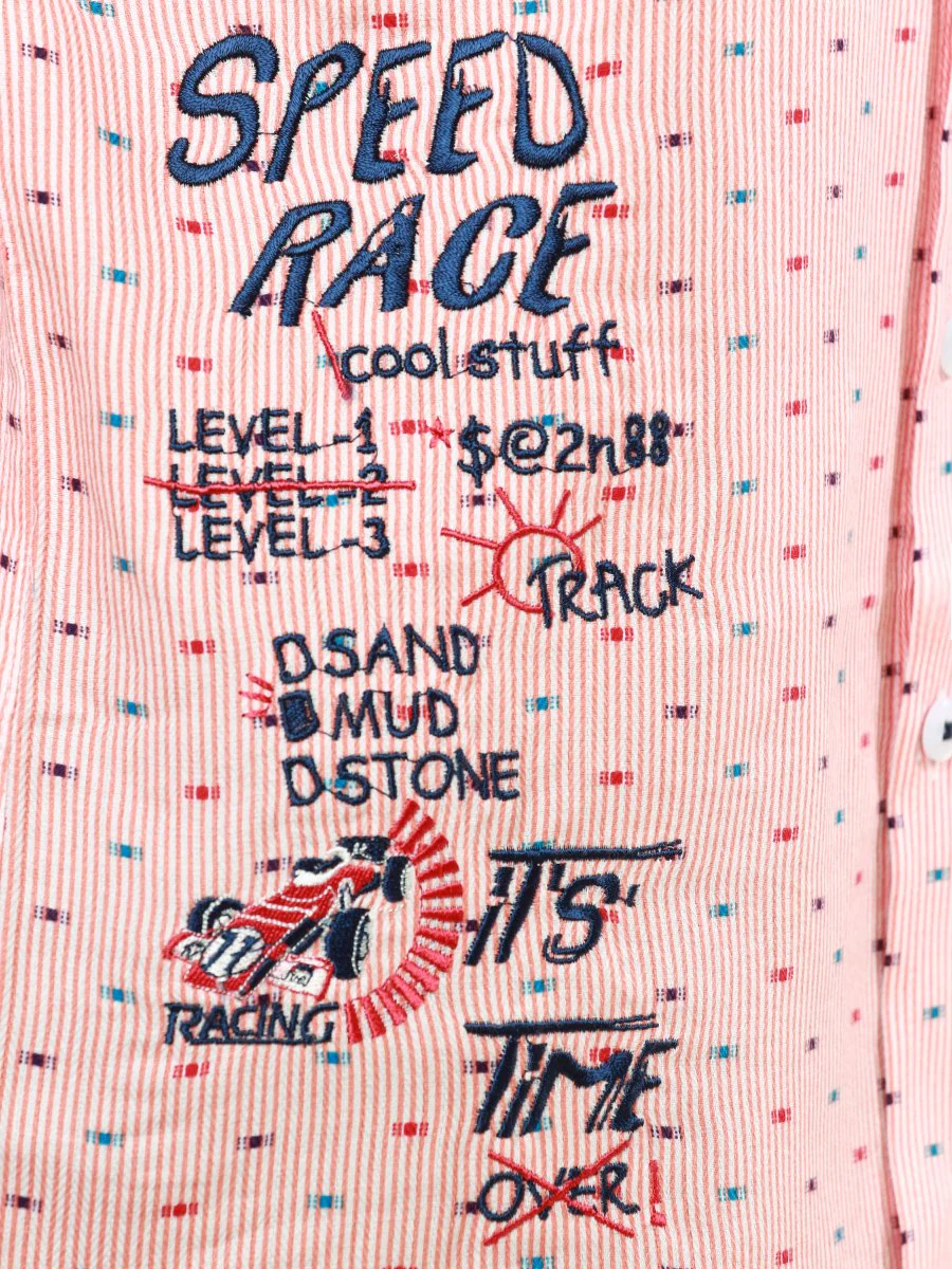 Boy's Peach Shirt - EBTS22-27338 - Image 5