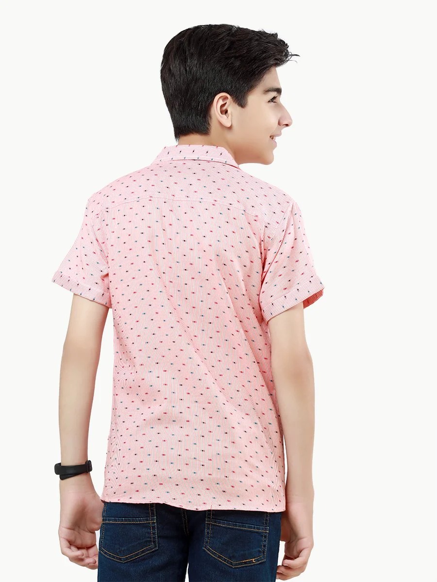 Boy's Peach Shirt - EBTS22-27338 - Image 6