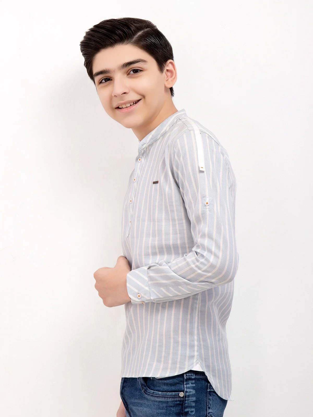Boy's Light Blue Shirt - EBTS22-27346 - Image 5