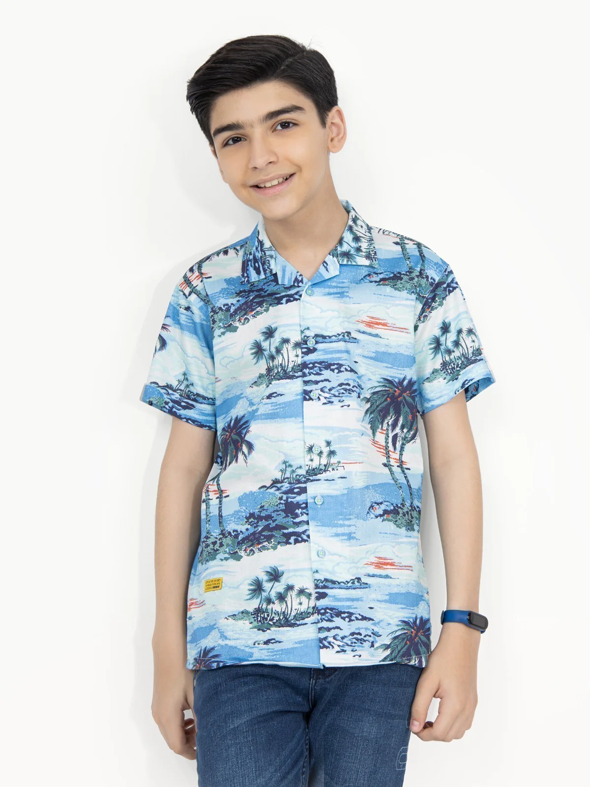 Boy's Blue Shirt - EBTS22-27362 - Image 3