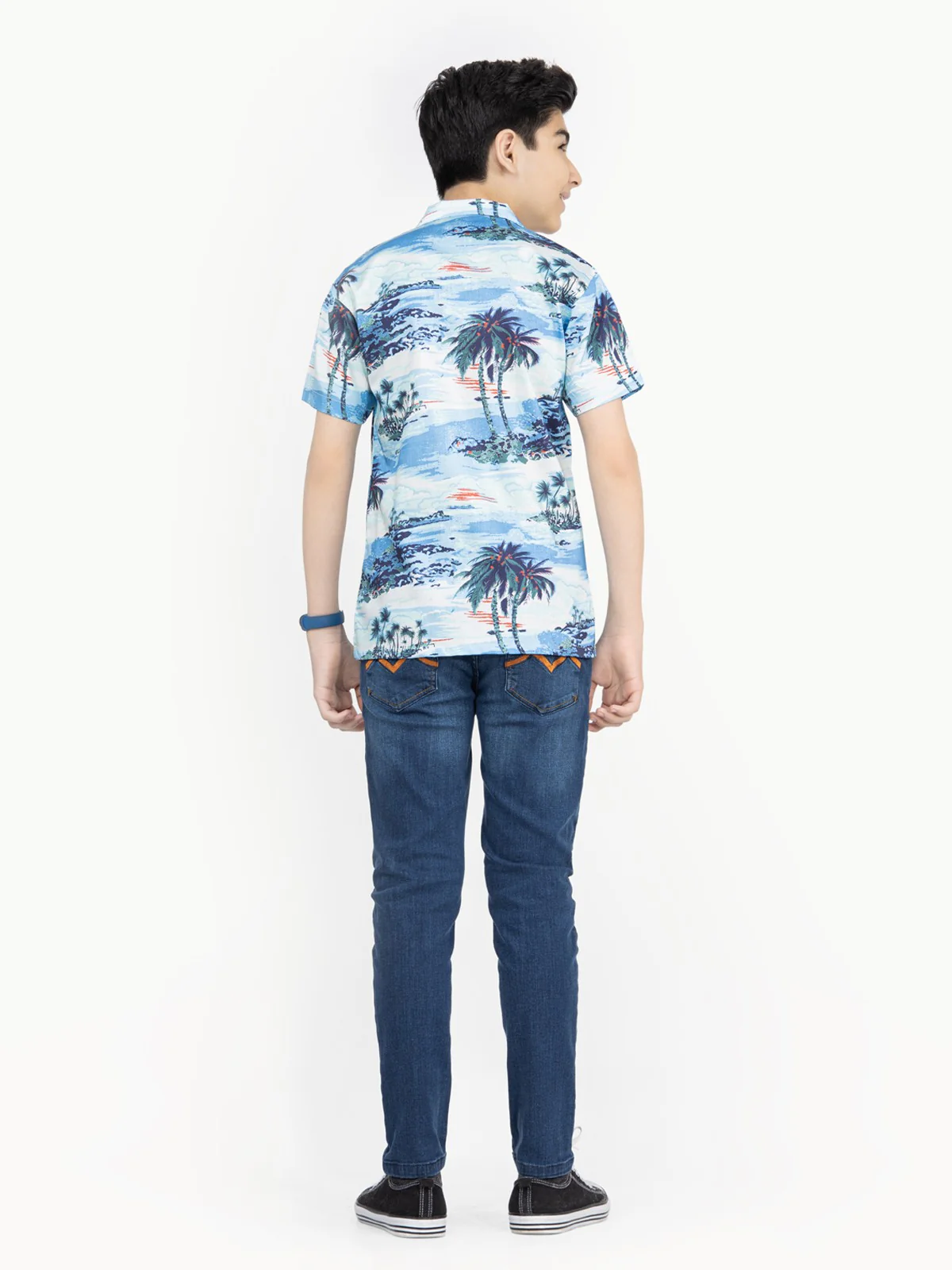 Boy's Blue Shirt - EBTS22-27362 - Image 5