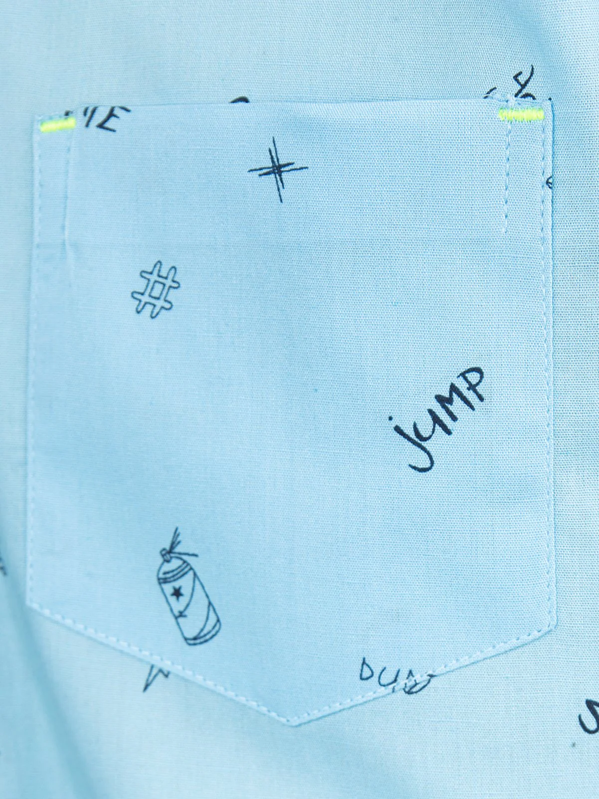 Boy's Sky Blue Shirt - EBTS22-27371 - Image 4