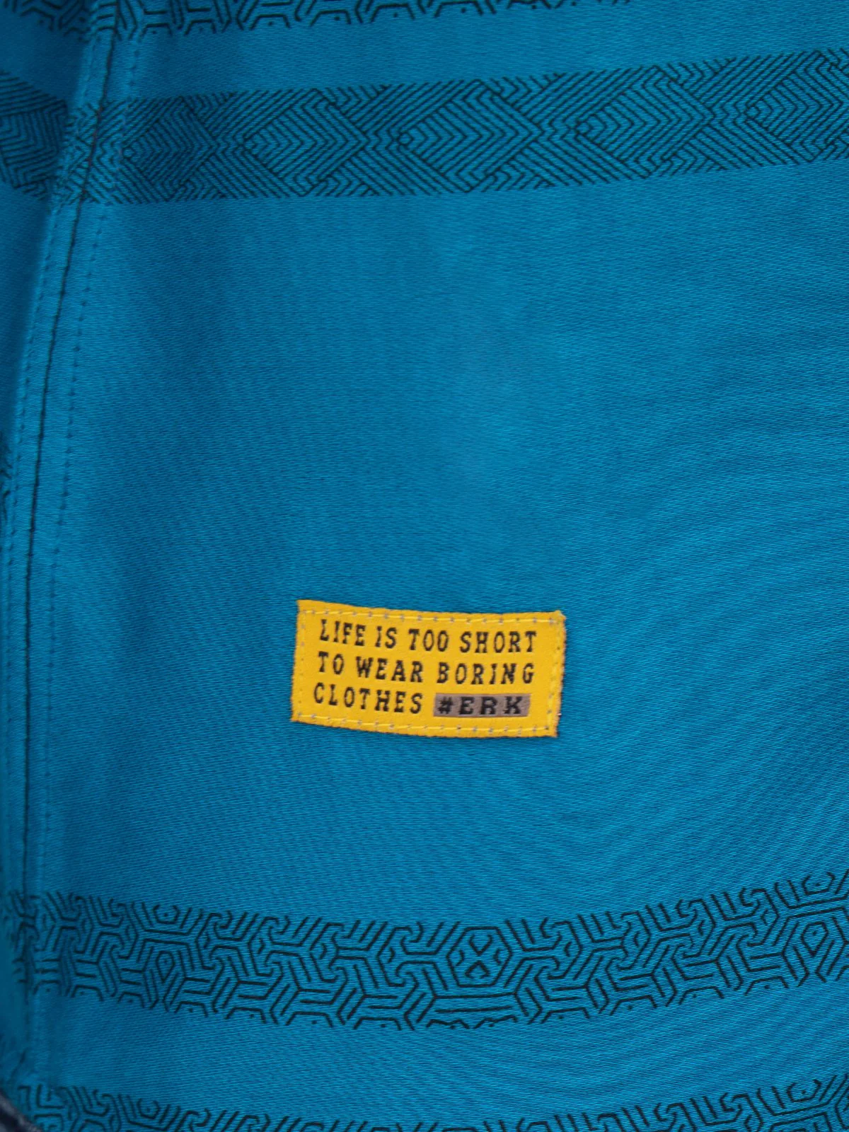 Boy's Ocean Blue Shirt - EBTS22-27380 - Image 3