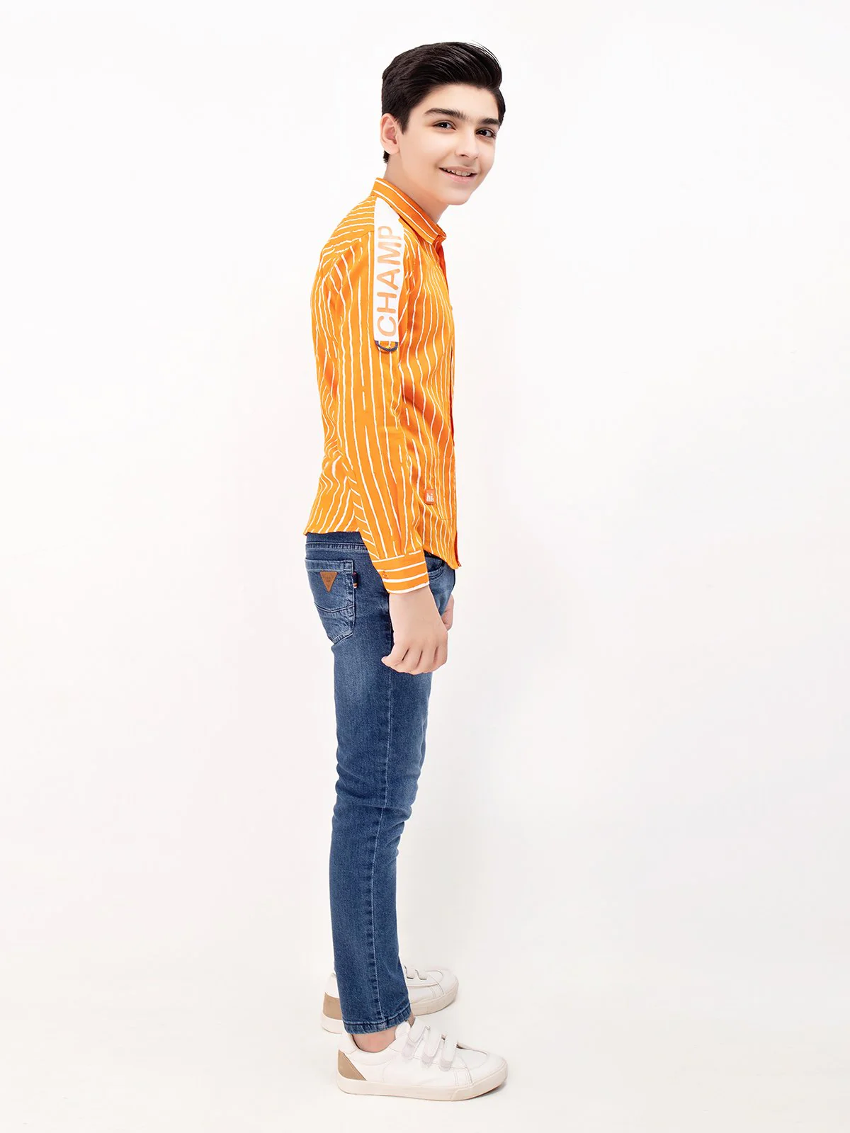 Boy's Orange Shirt - EBTS22-27385 - Image 6