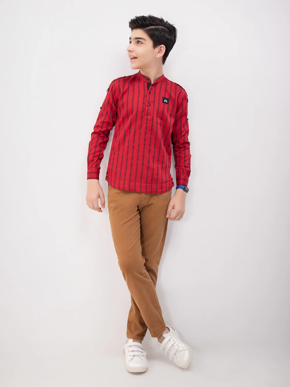 Boy's Red Shirt - EBTS22-27386 - Image 2