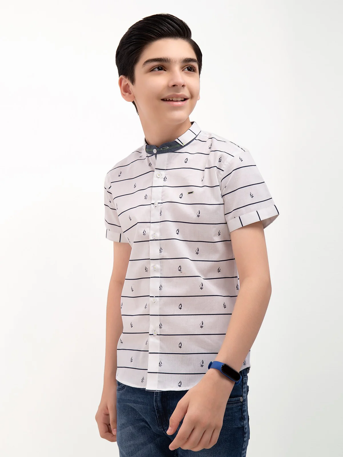 Boy's White Shirt - EBTS22-27389 - Image 3
