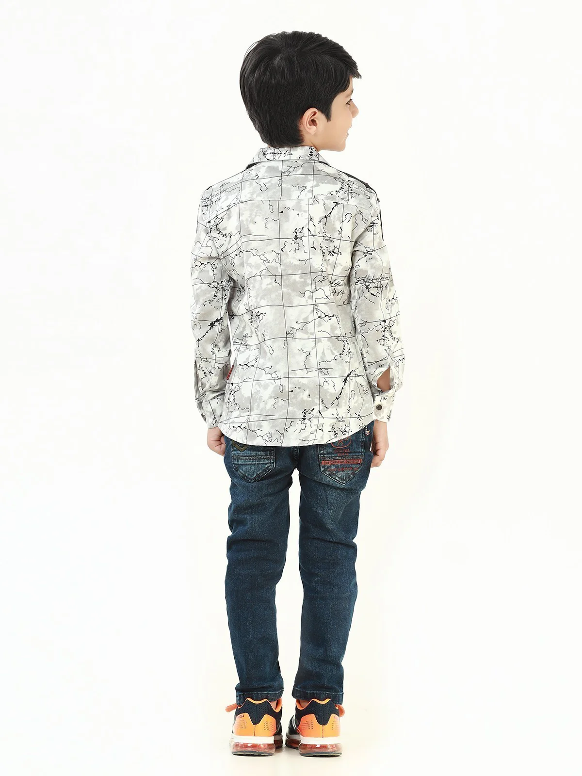 Boy's Grey Shirt - EBTS22-27392 - Image 5