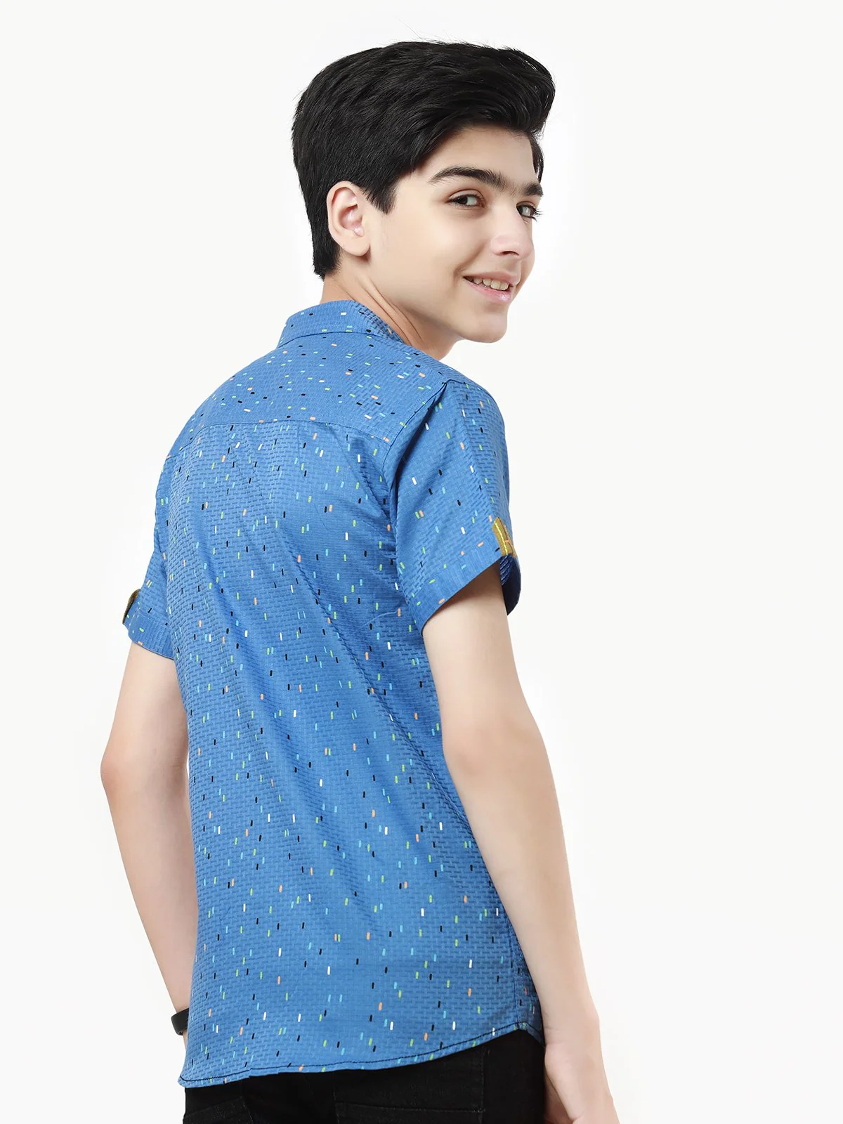 Boy's Blue Shirt - EBTS22-27395 - Image 4