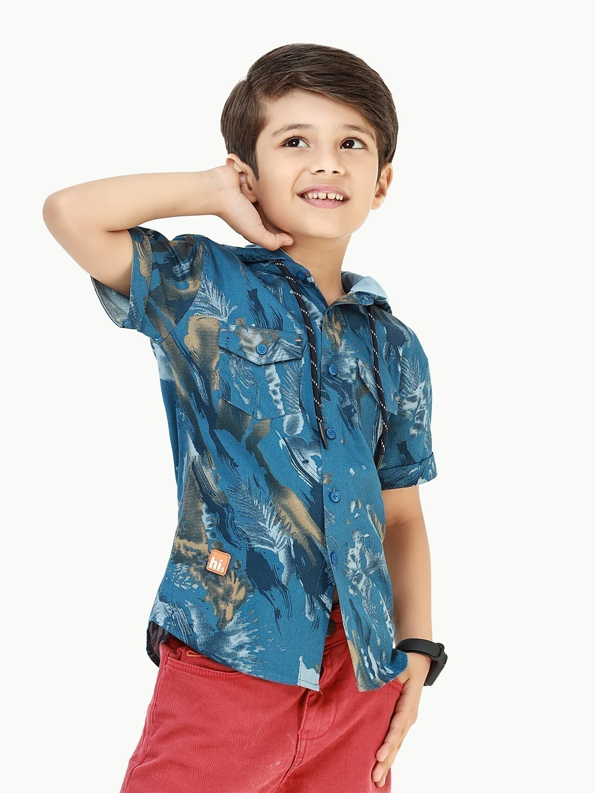 Boy's Blue Shirt - EBTS22-27397 - Image 2