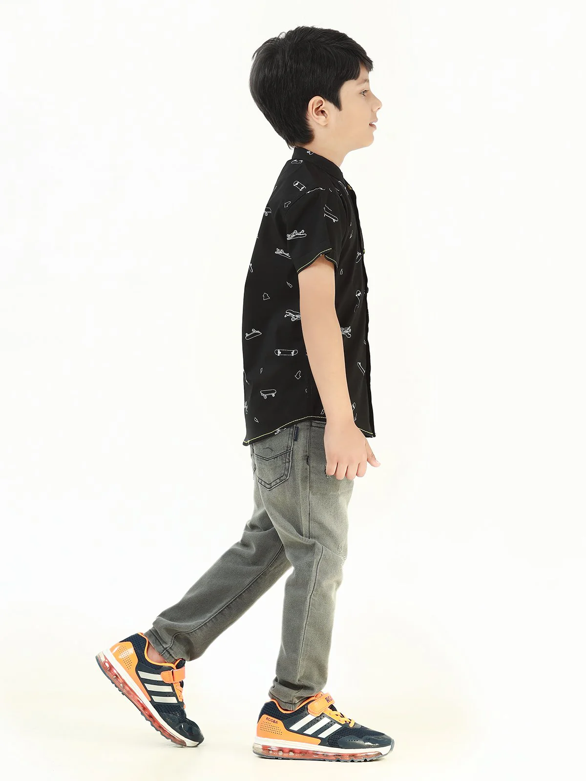 Boy's Black Shirt - EBTS22-27400 - Image 2