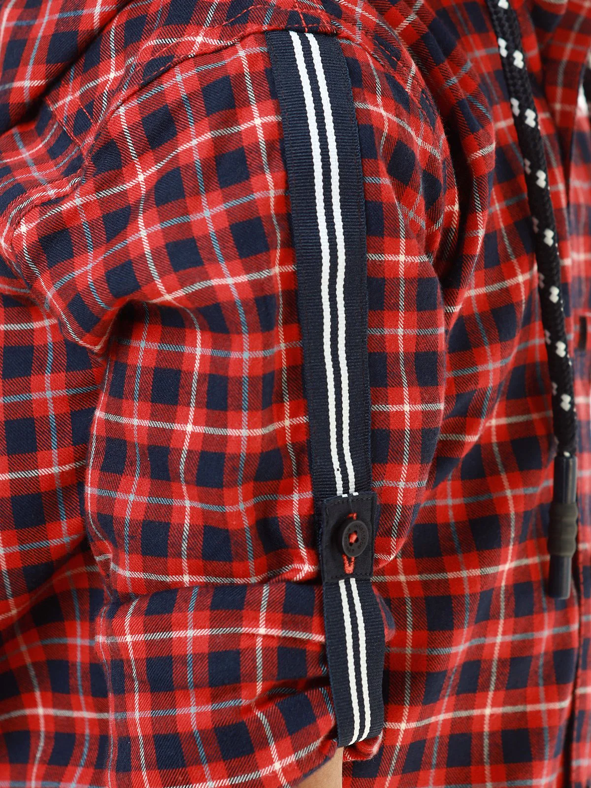Boy's Rust & Blue Shirt - EBTS22-27401 - Image 3