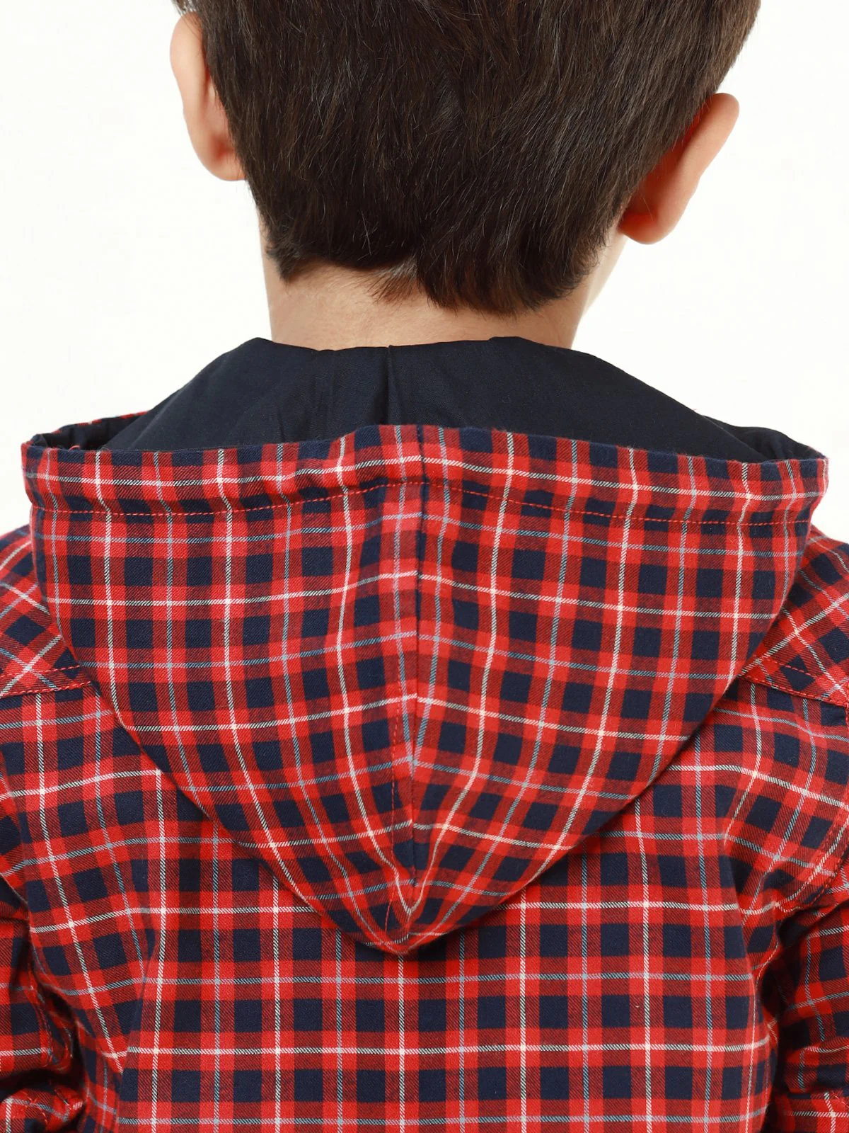 Boy's Rust & Blue Shirt - EBTS22-27401 - Image 4