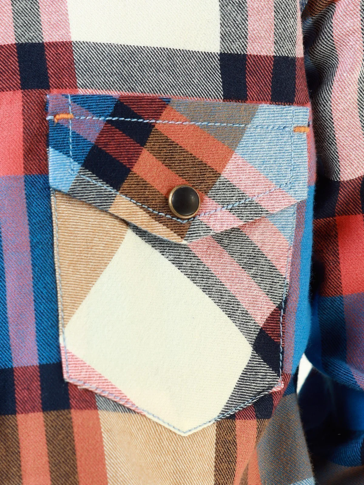 Boy's Blue Multi Shirt - EBTS22-27402 - Image 3