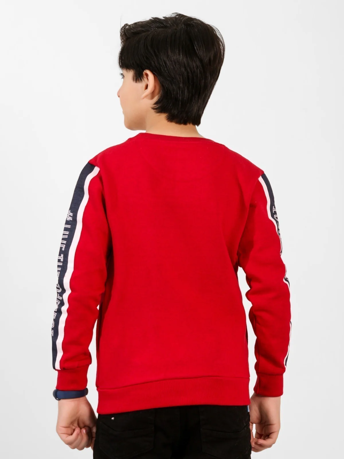 Boy's Maroon Sweatshirt - EBTSS20-002 - Image 3