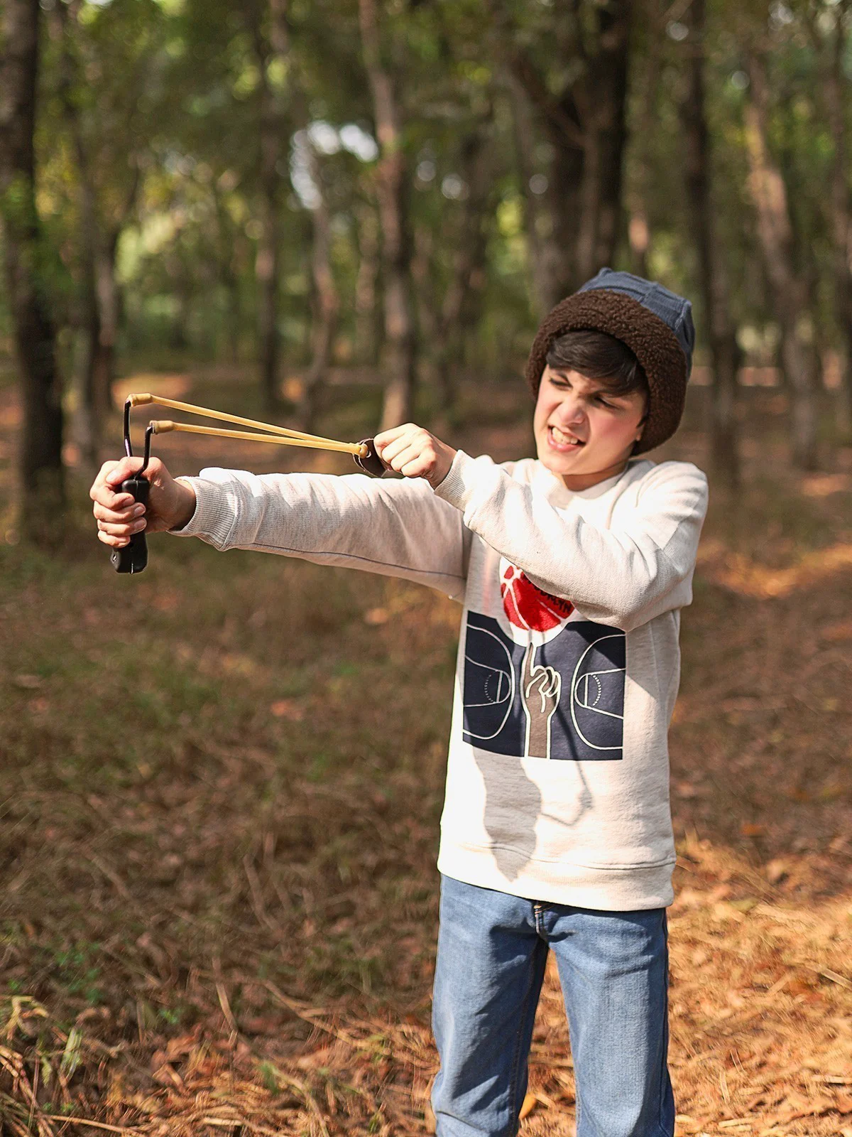 Boy's Light Grey Sweatshirt - EBTSS20-006 - Image 3