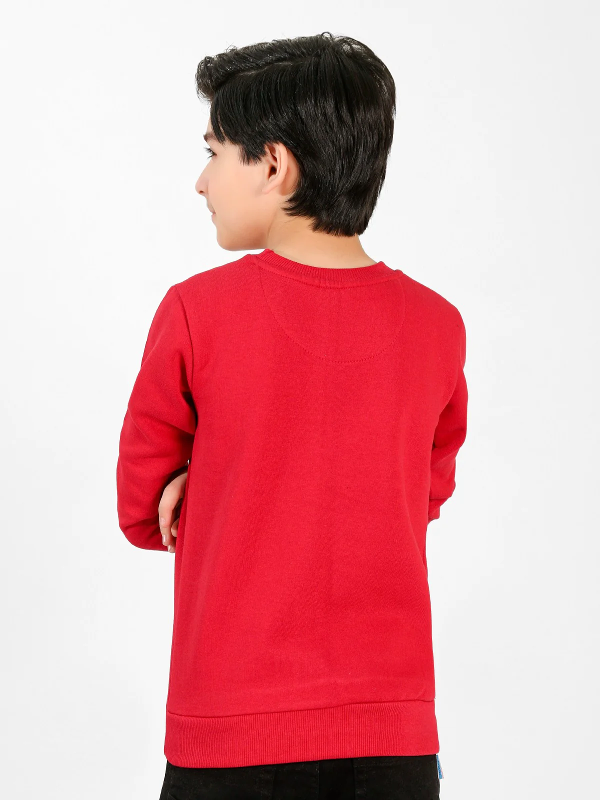 Boy's Red Sweatshirt - EBTSS20-007 - Image 3