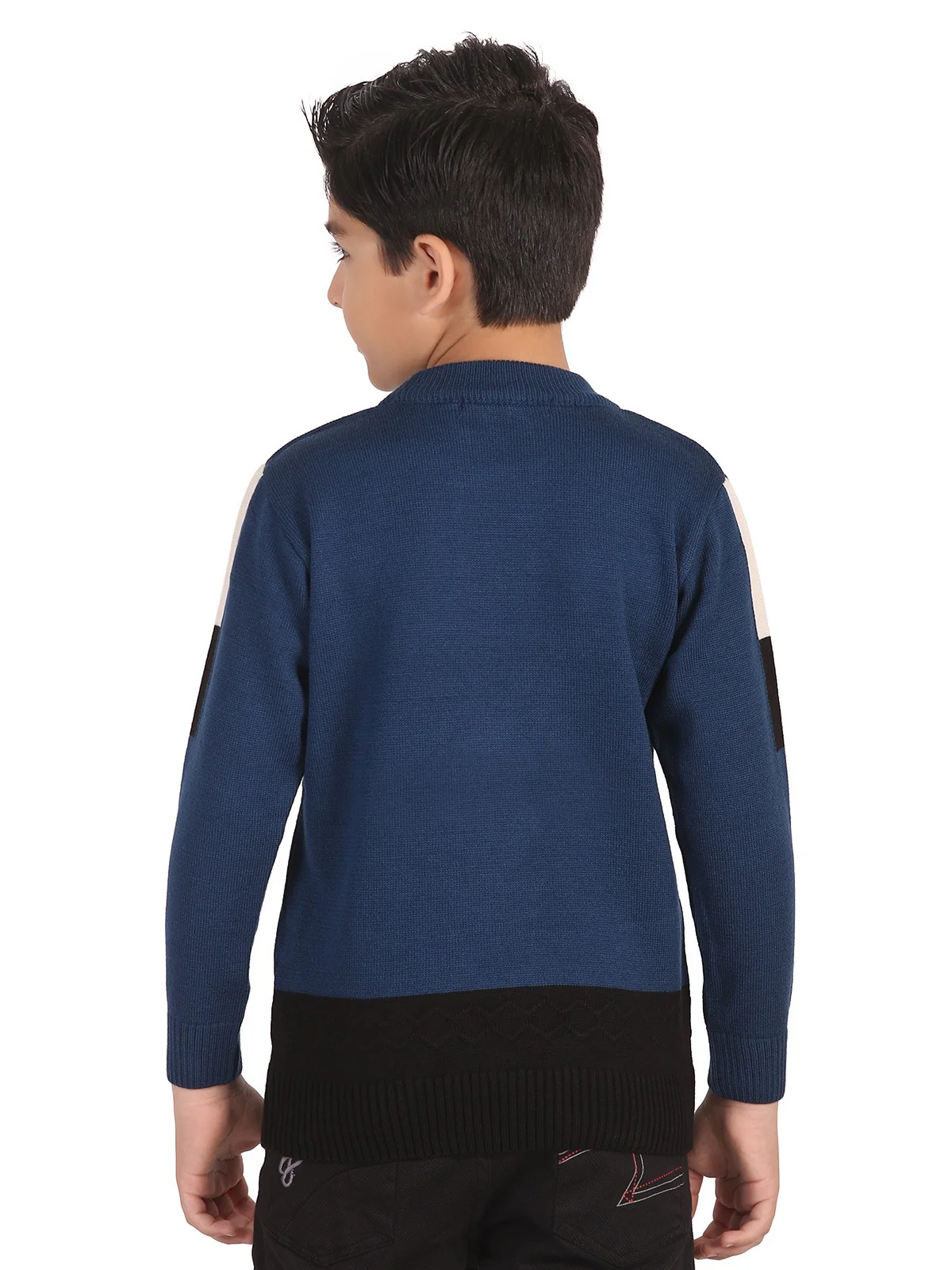 Boy's Blue Sweater - EBTSWT19-003 - Image 4