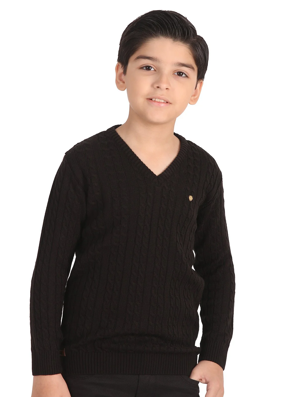 Boy's Black Sweater - EBTSWT19-006
