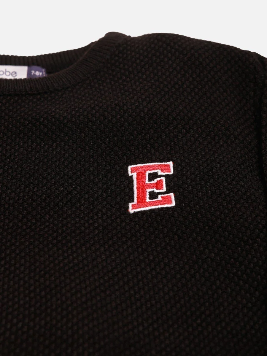 Boy's Black Sweater - EBTSWT20-001 - Image 3