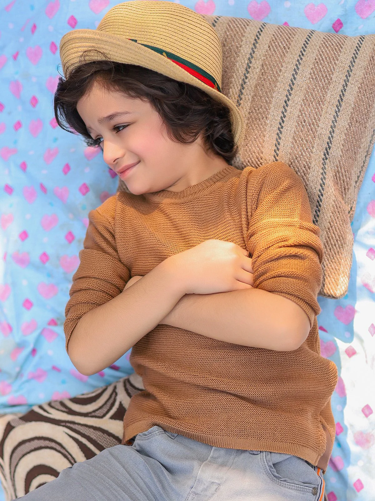 Boy's Brown Sweater - EBTSWT20-005 - Image 2