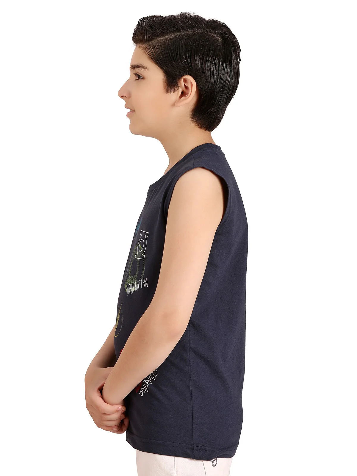 Boy's Navy Blue Tank Top - EBTT20-007 - Image 2