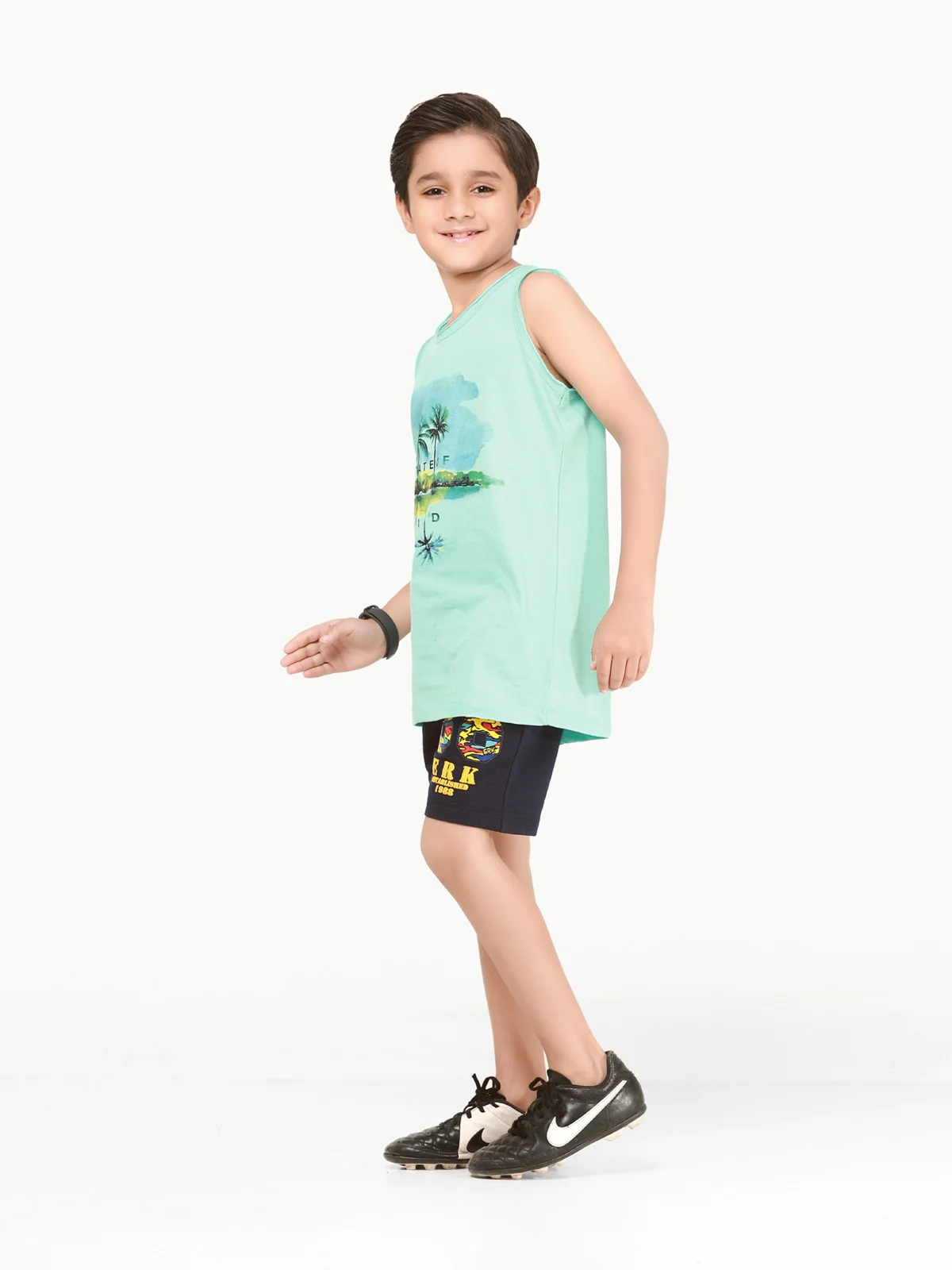 Boy's Blue Tank Top - EBTT22-006 - Image 2