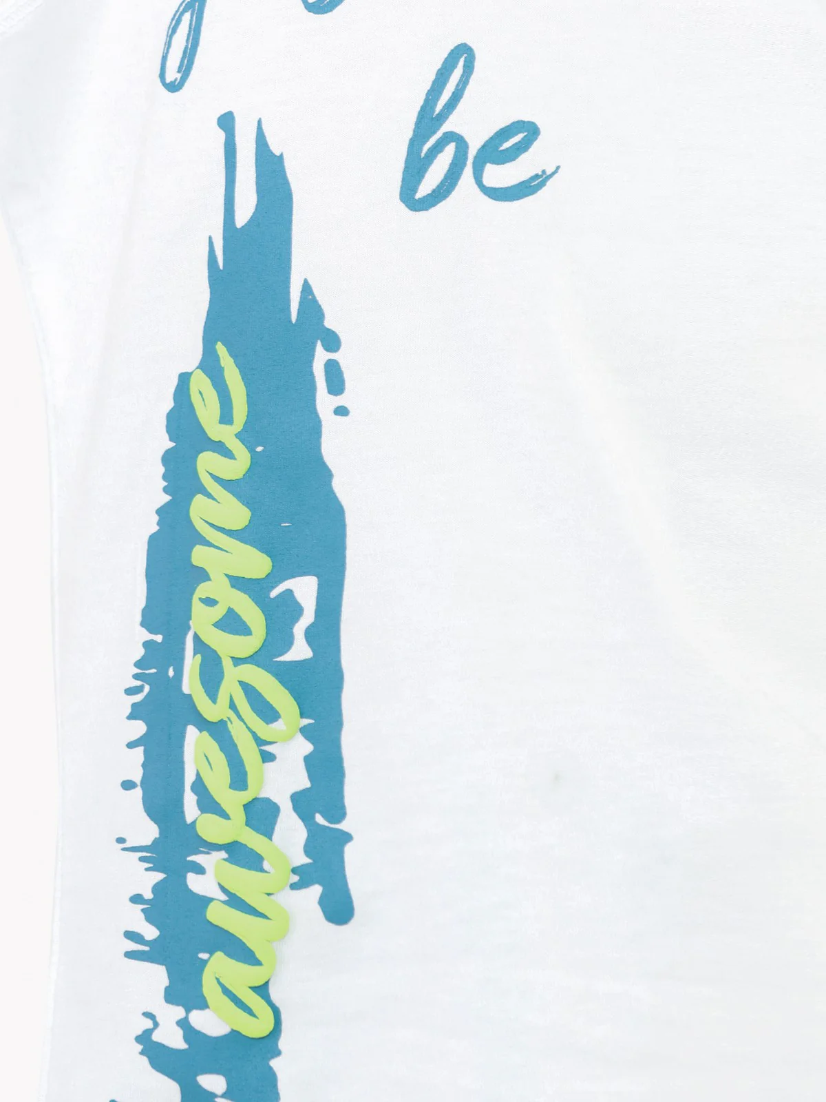 Boy's White Tank Top - EBTT22-008 - Image 5