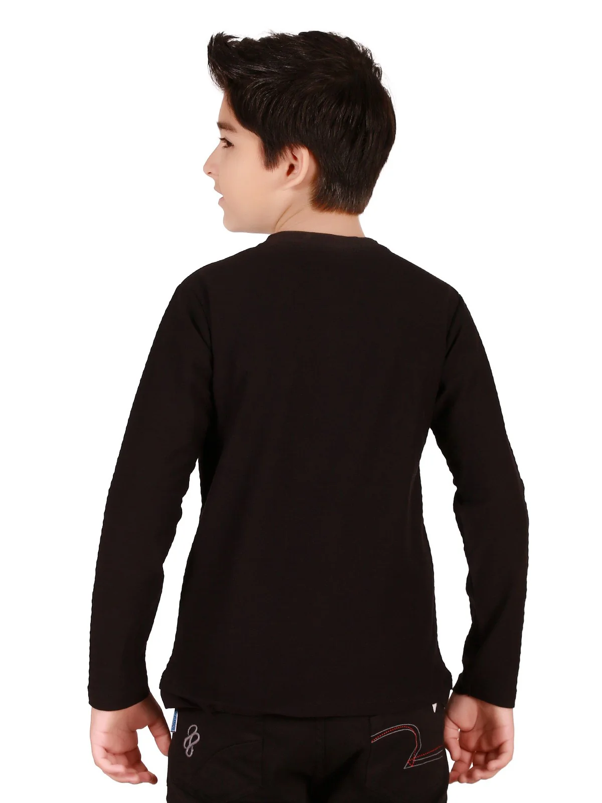 Boy's Black T-Shirt - EBTTF19-008 - Image 2