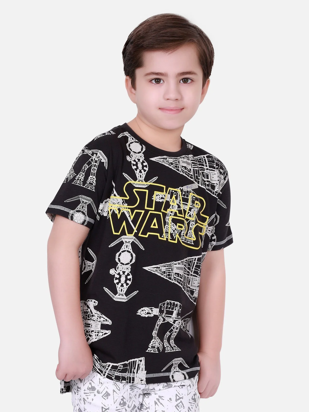 Boy's Black T-Shirt - EBTTS17-005 - Image 2