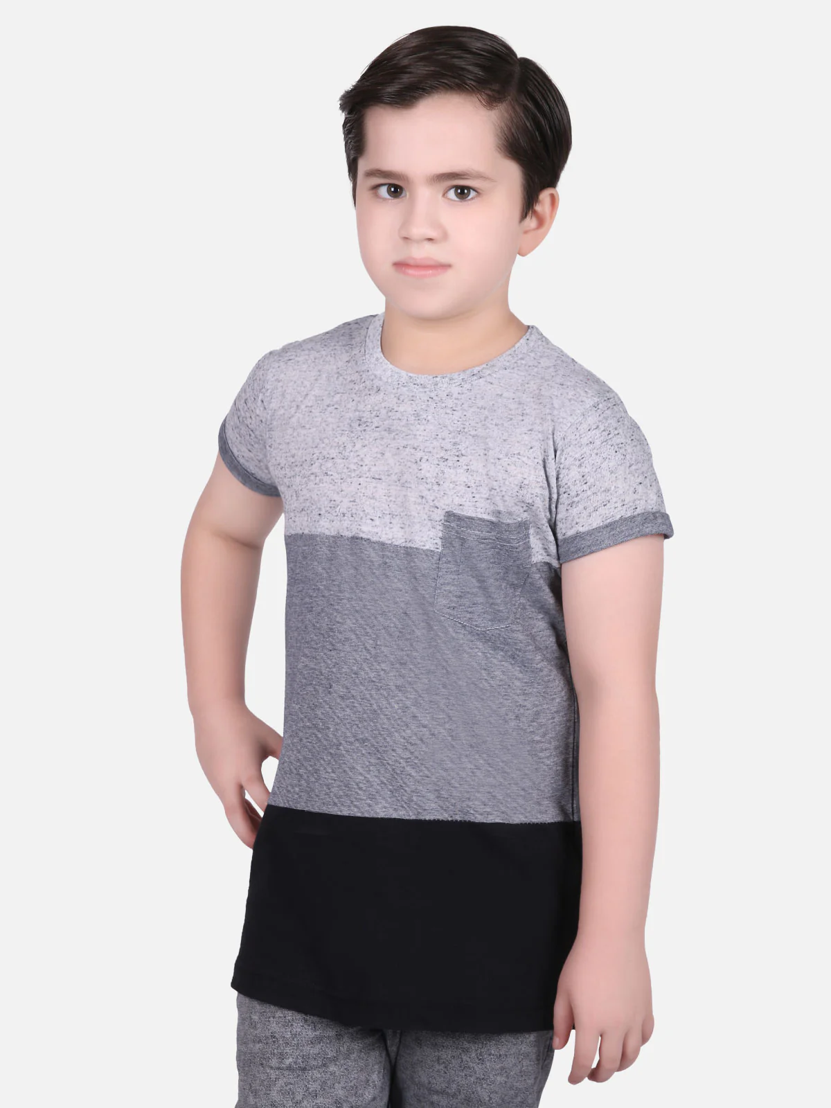 Boy's Grey T-Shirt - EBTTS17-011 - Image 2