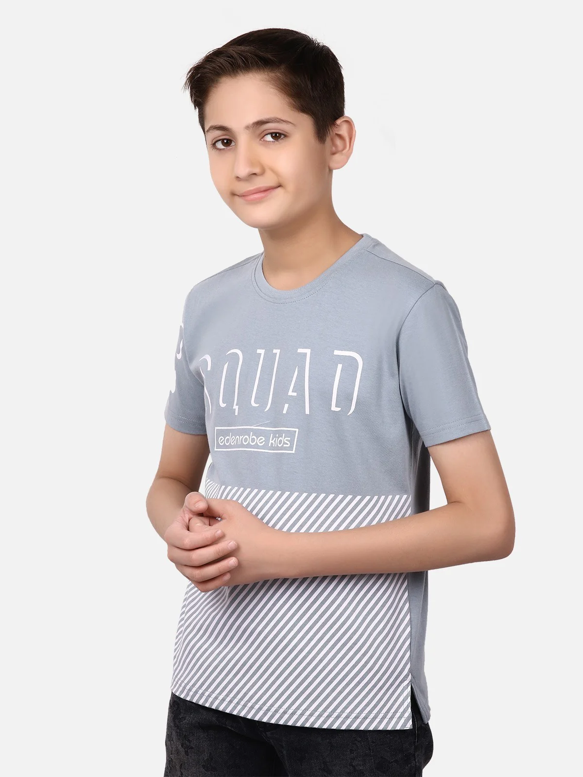 Boy's Grey T-Shirt - EBTTS19-003 - Image 2