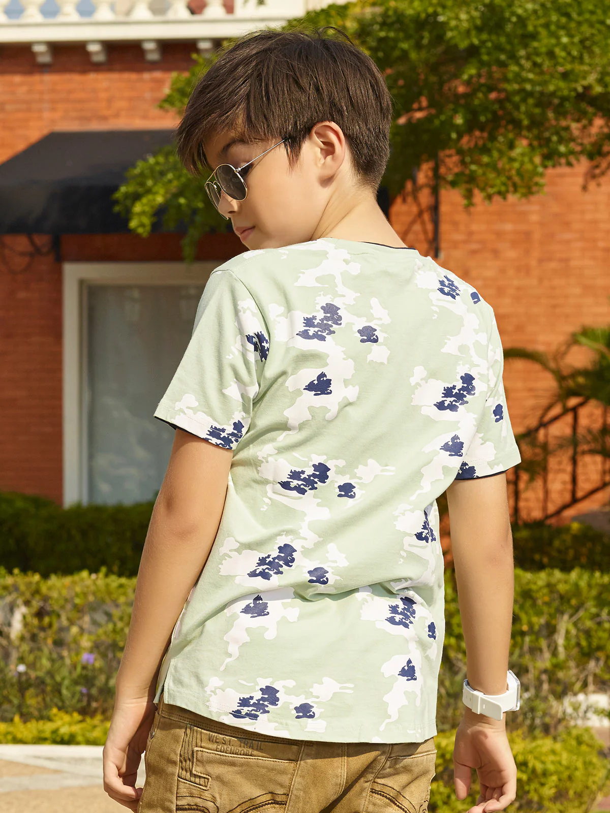Boy's Mint Green T-Shirt - EBTTS19-2453 - Image 2