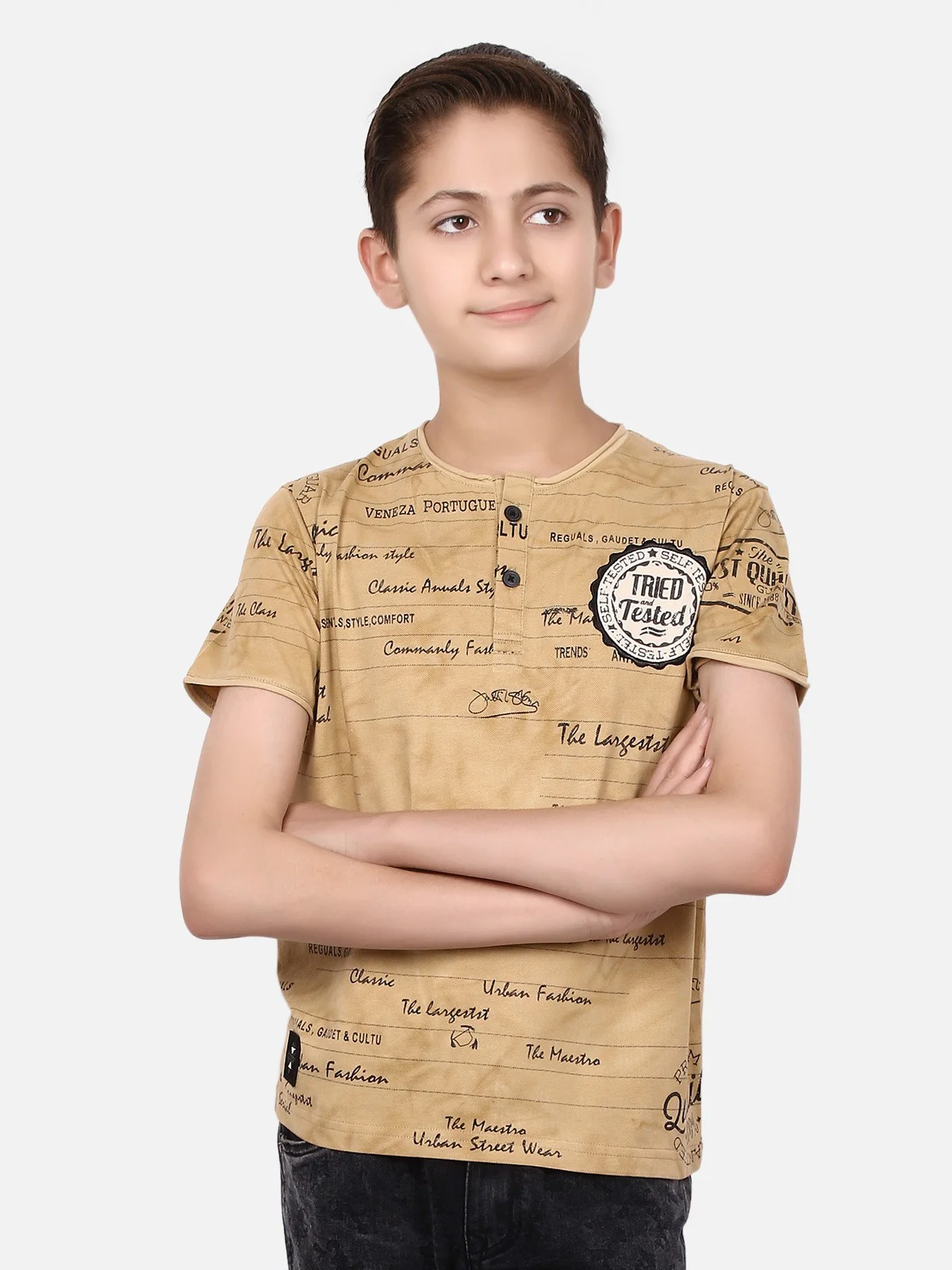 Boy's Fawn T-Shirt - EBTTS19-2462
