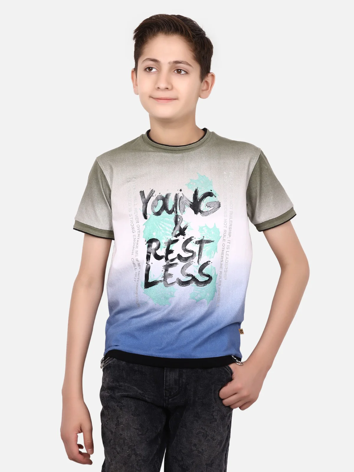 Boy's Multi T-Shirt - EBTTS19-2467 - Image 2