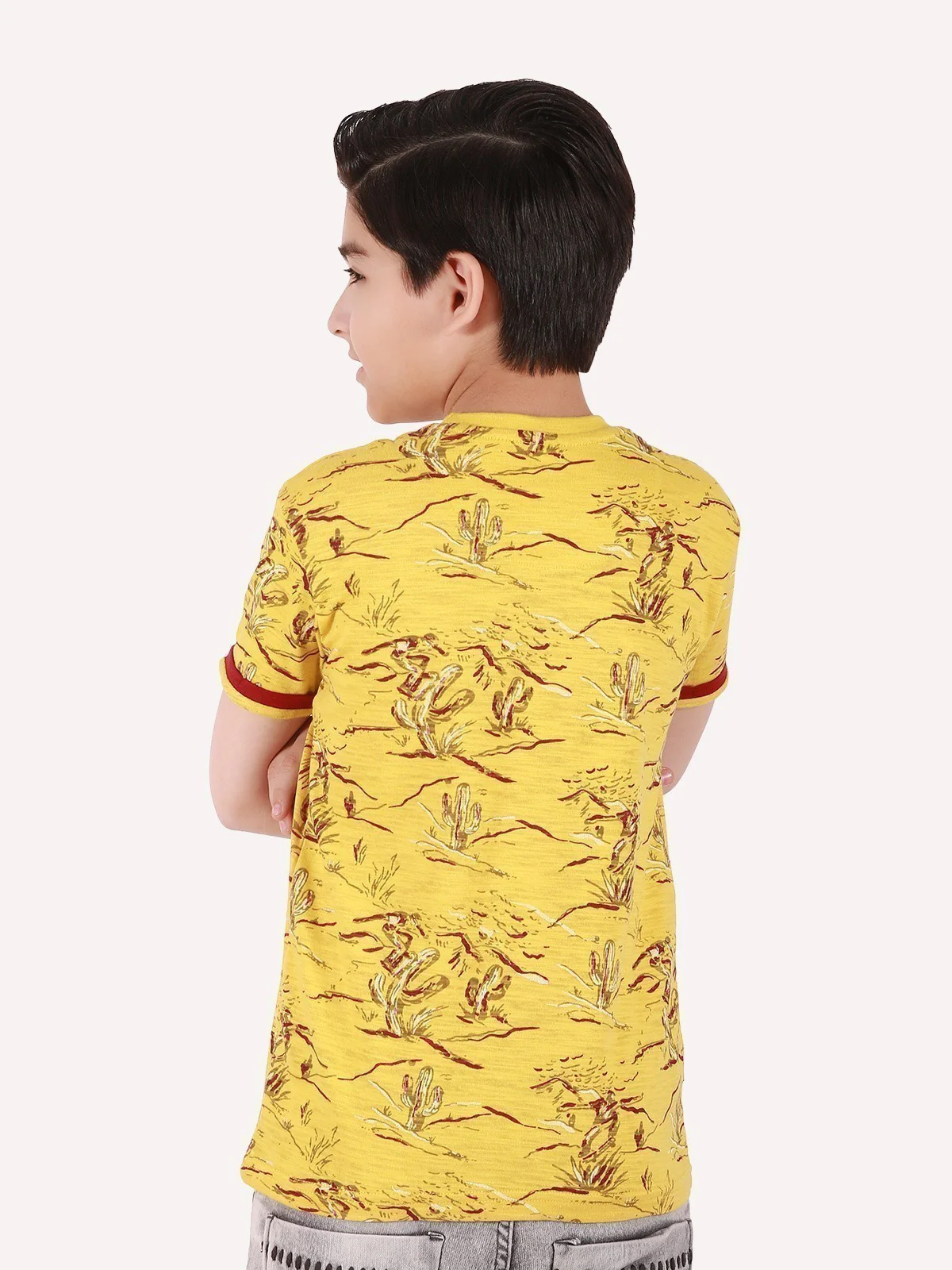 Boy's Yellow T-Shirt - EBTTS20-012 - Image 3
