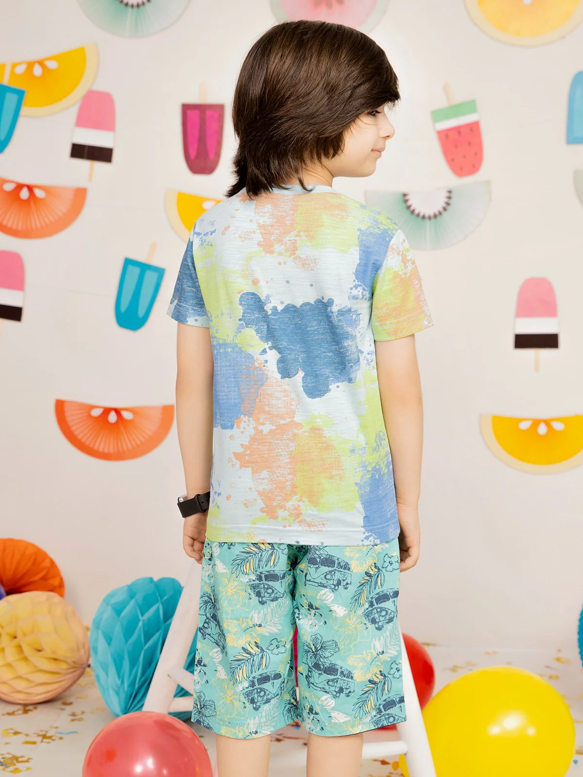 Boy's Light Blue T-Shirt - EBTTS21-001 - Image 3