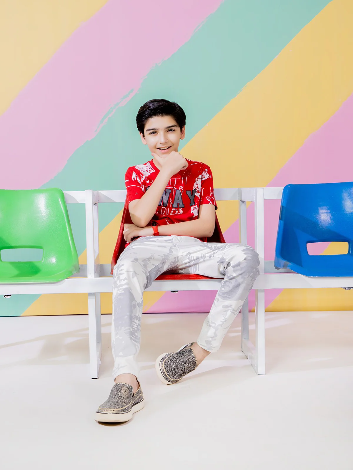 Boy's Red T-Shirt - EBTTS21-004 - Image 3