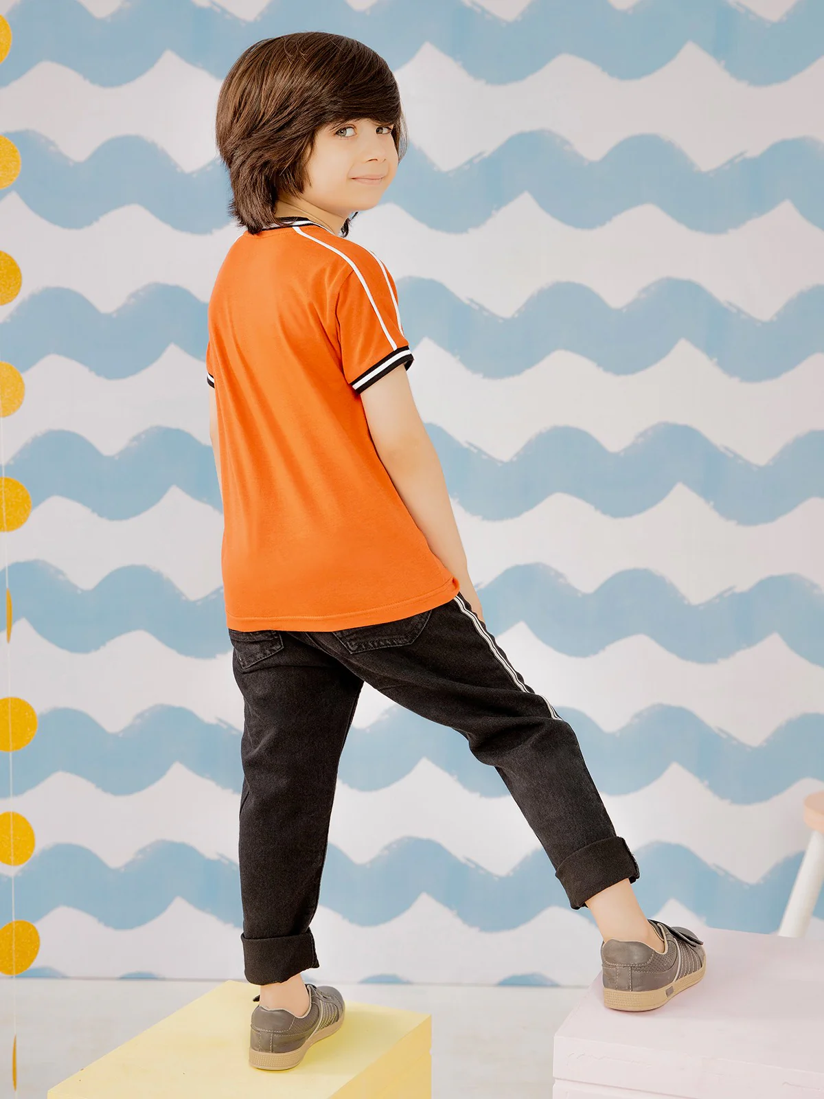 Boy's Rust T-Shirt - EBTTS21-006 - Image 4
