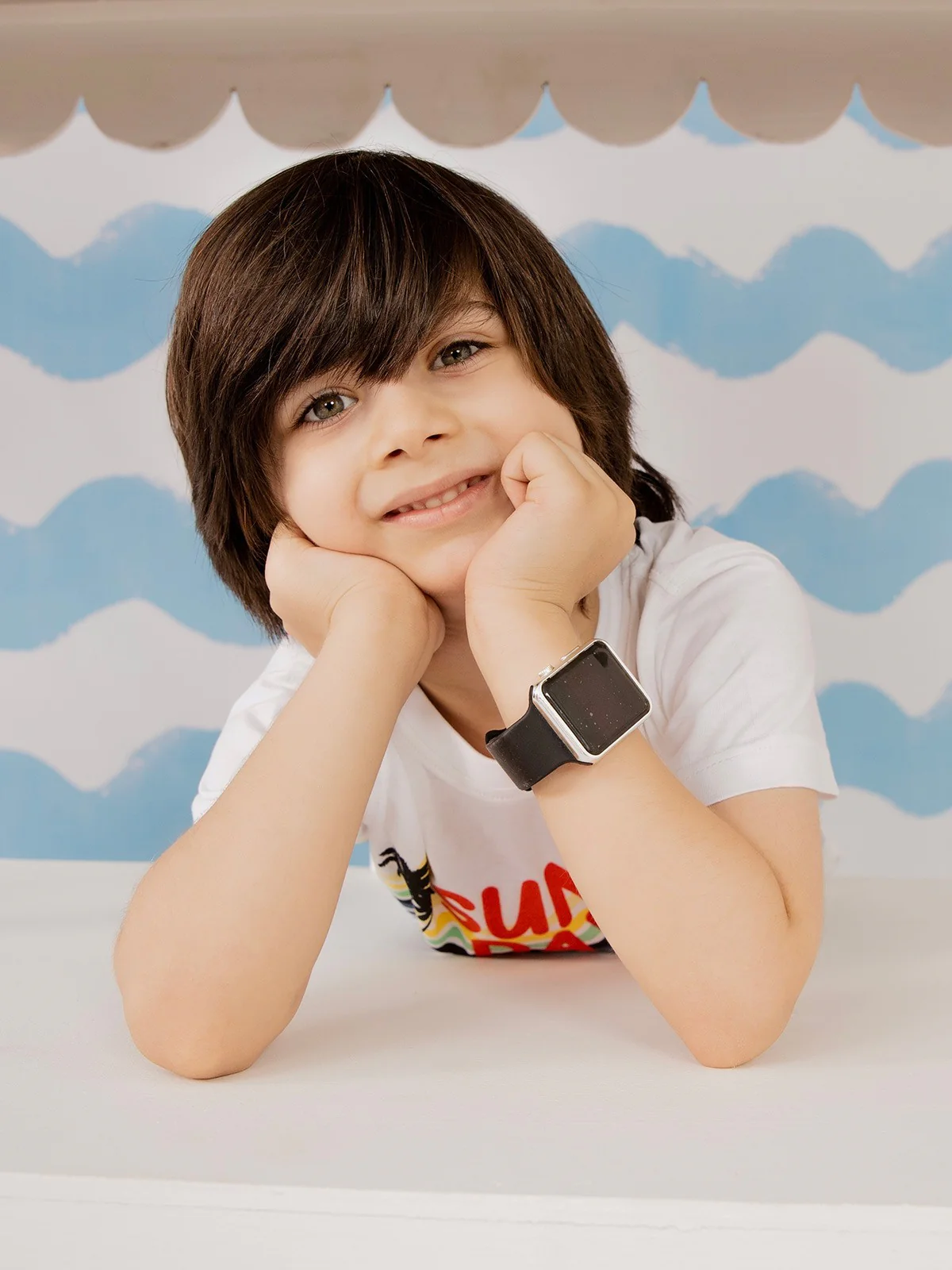 Boy's White T-Shirt - EBTTS21-009 - Image 3