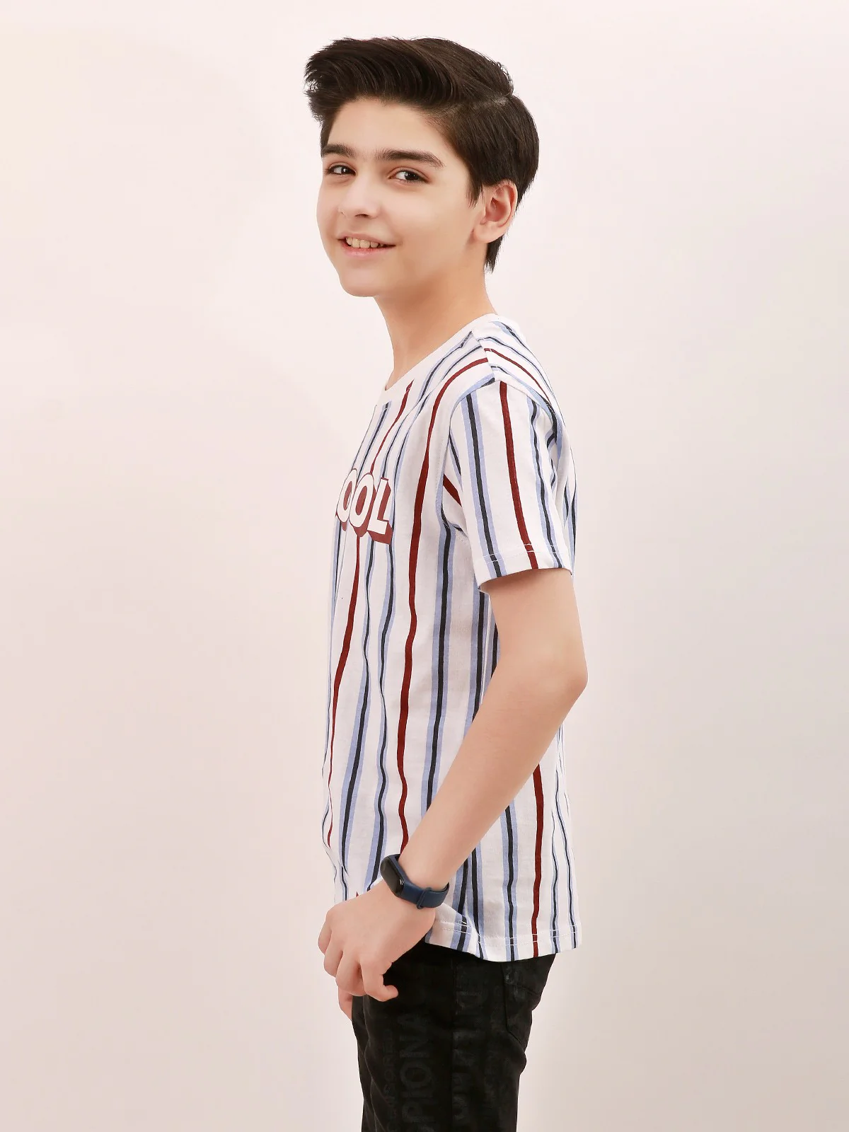 Boy's White T-Shirt - EBTTS21-010 - Image 2