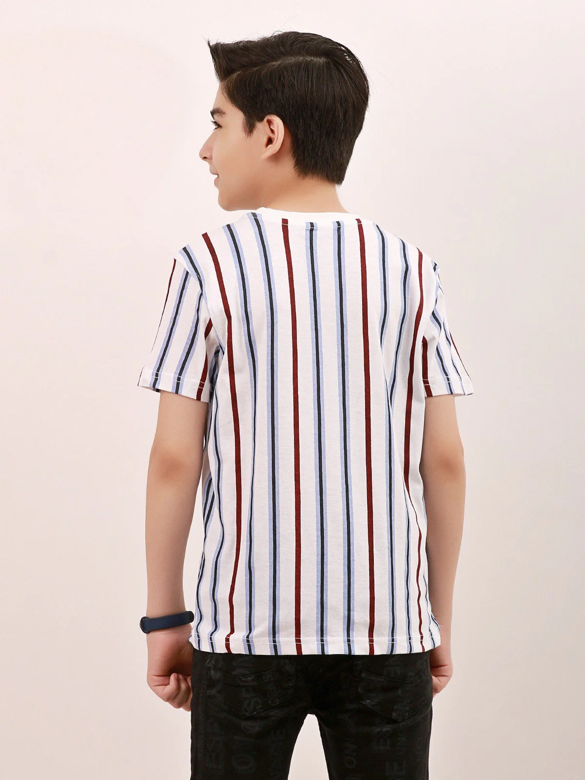 Boy's White T-Shirt - EBTTS21-010 - Image 3