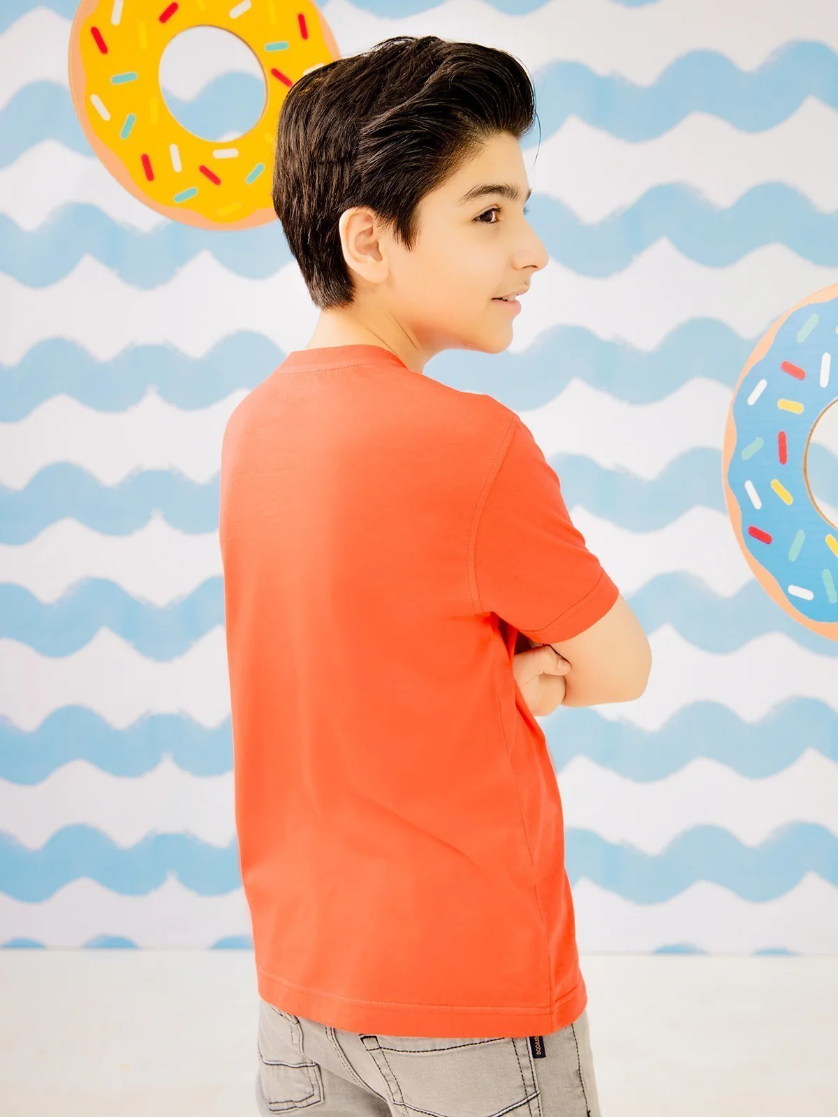 Boy's Red T-Shirt - EBTTS21-013 - Image 4