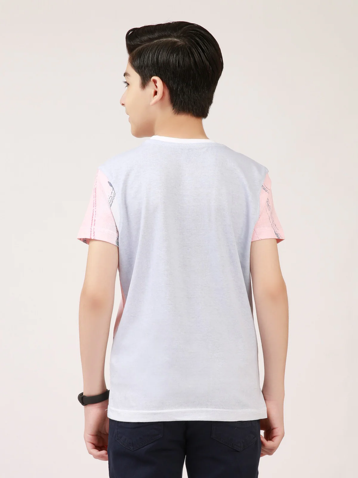 Boy's White T-Shirt - EBTTS21-018 - Image 2